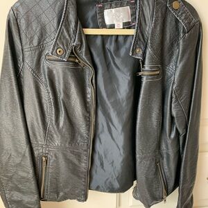 XXL leather jacket